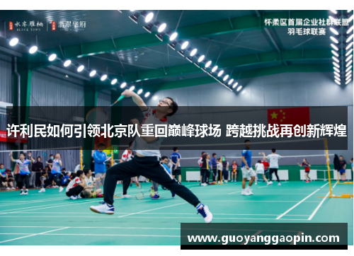许利民如何引领北京队重回巅峰球场 跨越挑战再创新辉煌